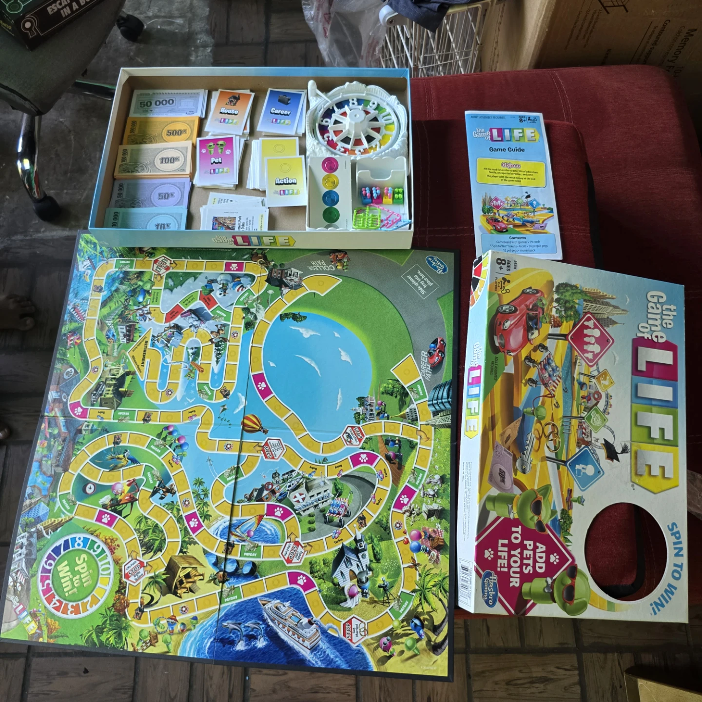 The Game of Life Board Game (Like New)