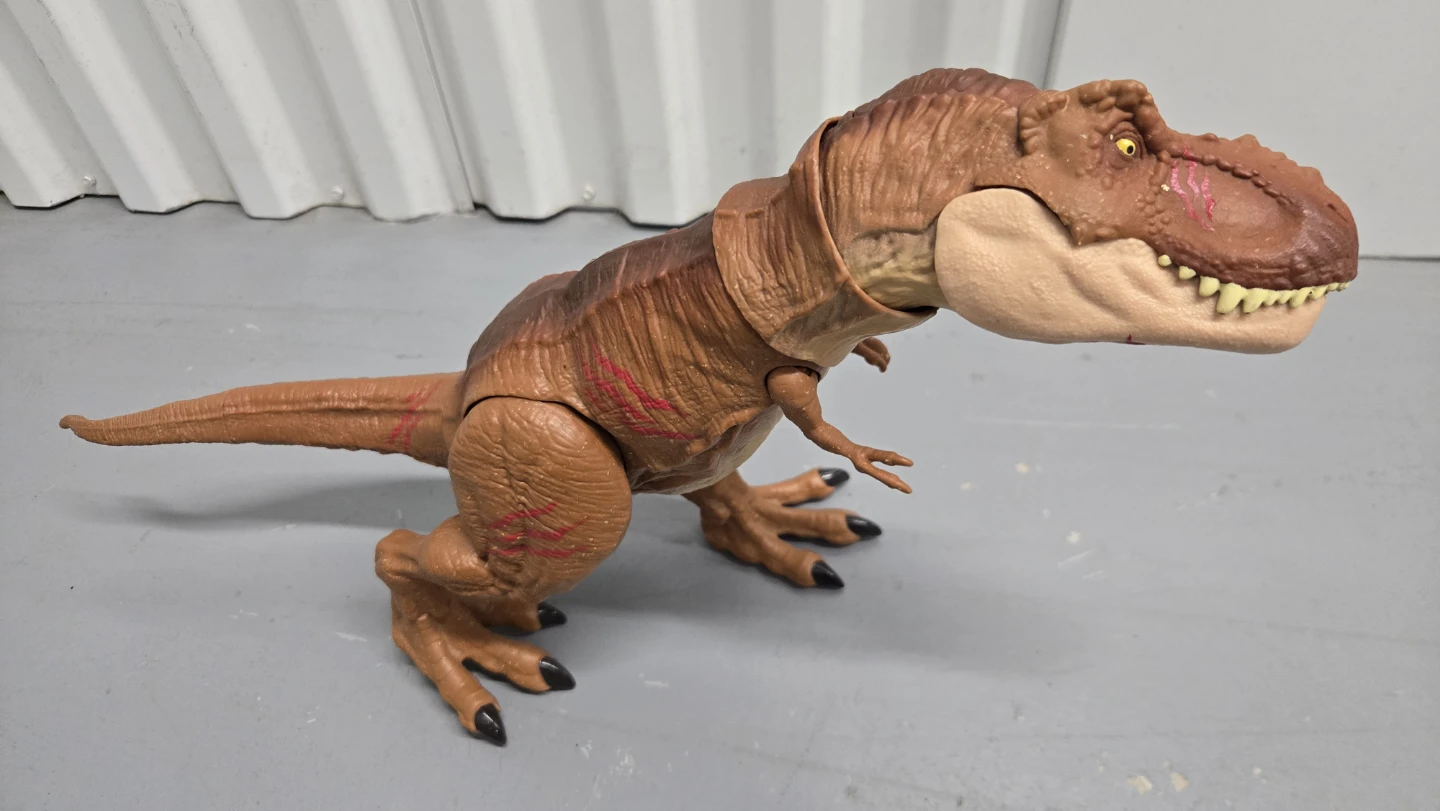 Brown Dinosaur Toy with Articulation - photo 2