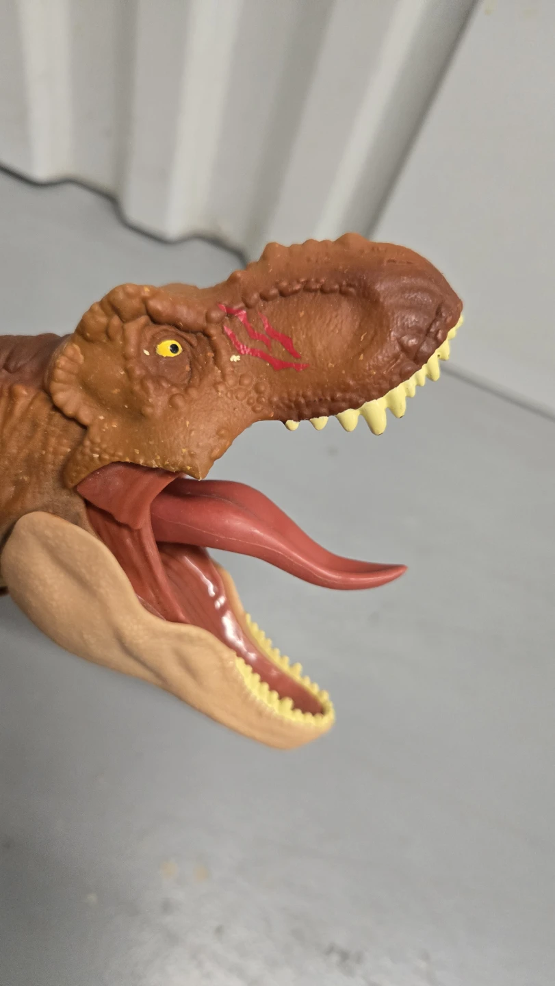 Brown Dinosaur Toy with Articulation - photo 3