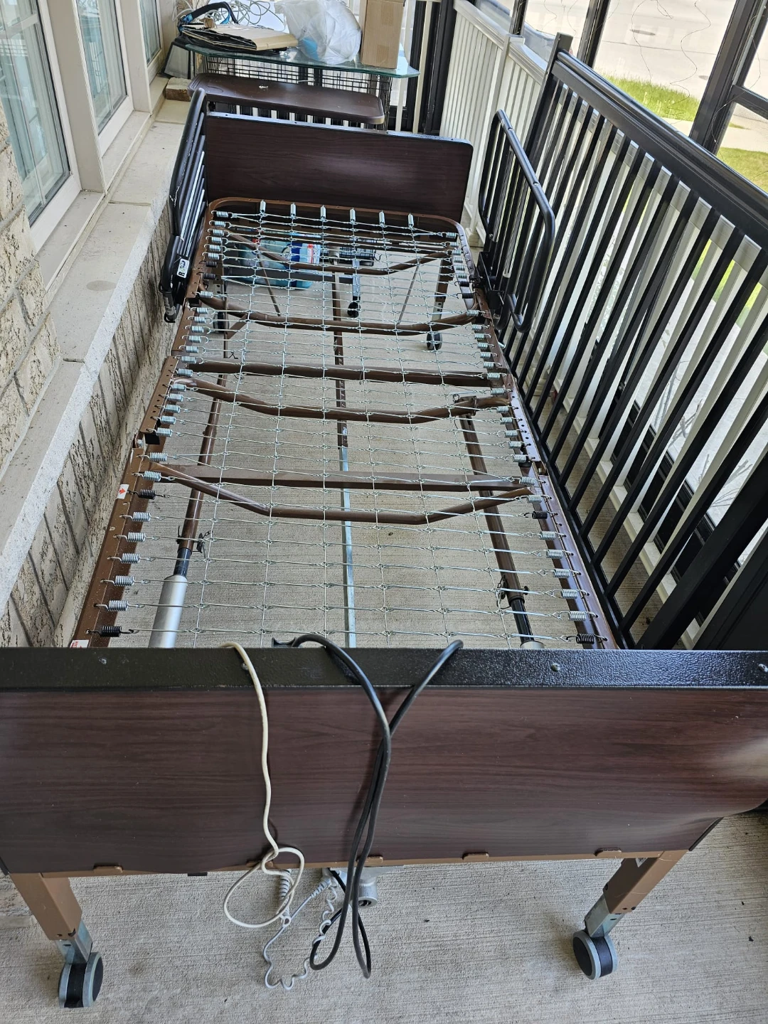 Hospital Bed Frame with Headboard and Footboard - photo 2