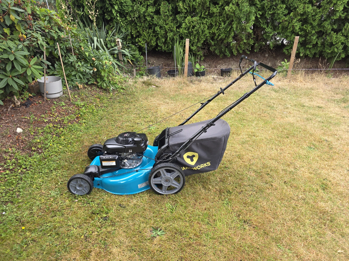 22" Honda 160GCV rear wheel drive lawnmower - photo 3