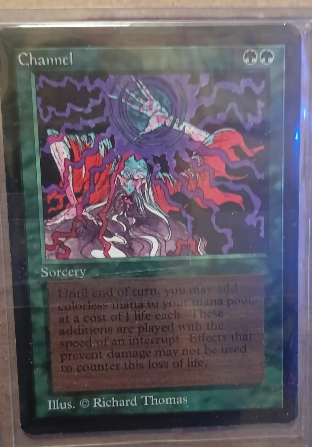 Magic The Gathering Channel Card