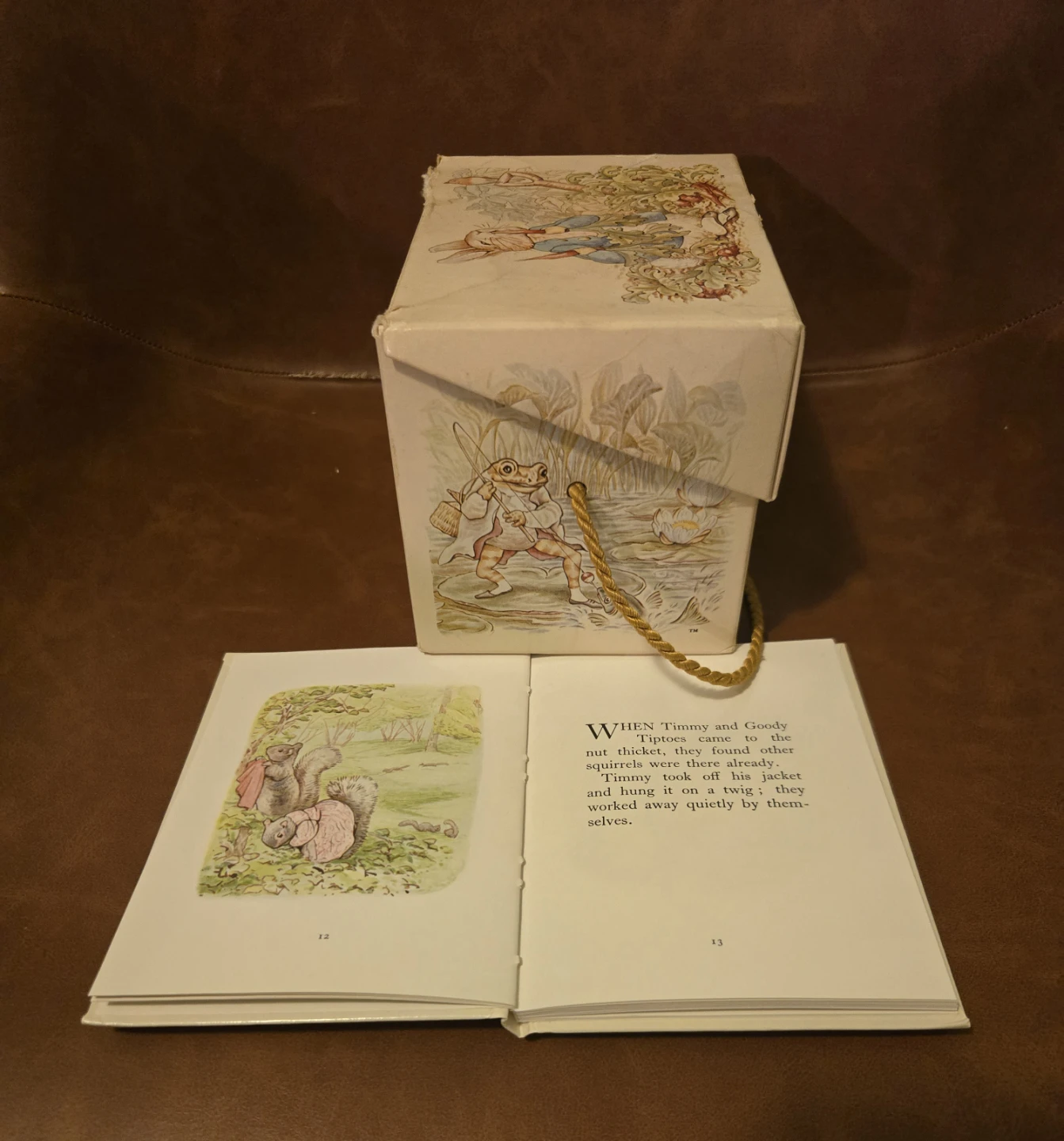 Vintage 1986 The Beatrix Potter Box Set (Vols 1-12) - Hardcover - photo 3