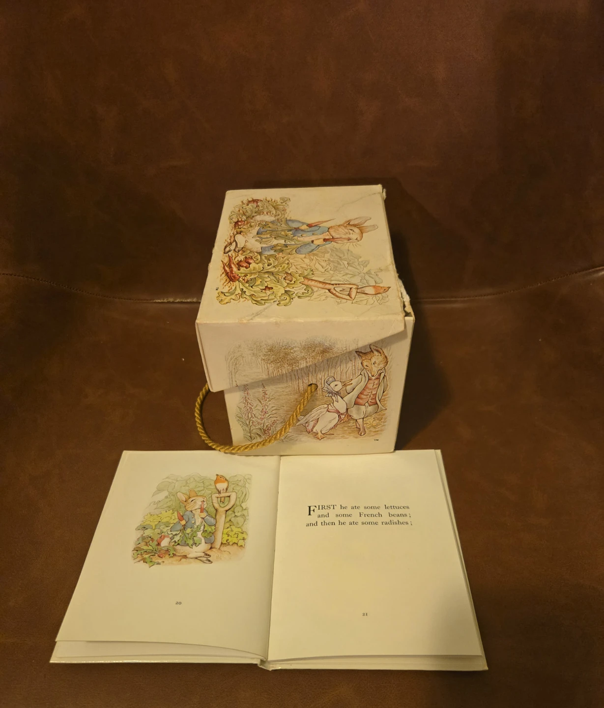 Vintage 1986 The Beatrix Potter Box Set (Vols 1-12) - Hardcover - photo 4
