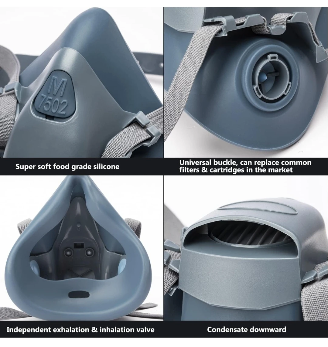 Reusable Half Facepiece Shield Set...New - photo 2