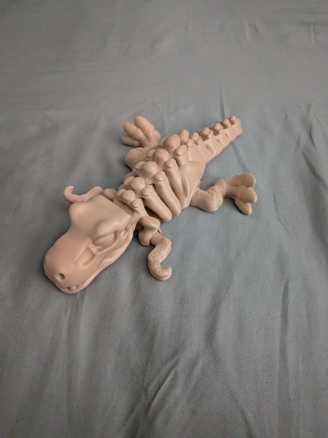 3d printed Dinosaur Skeleton Flexi - photo 2