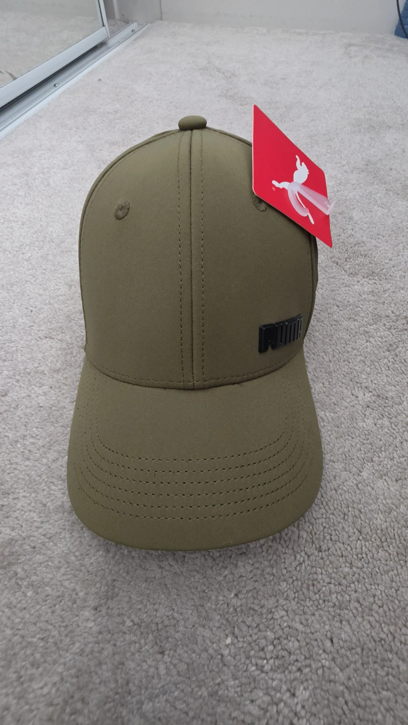 Puma Olive Baseball Cap
