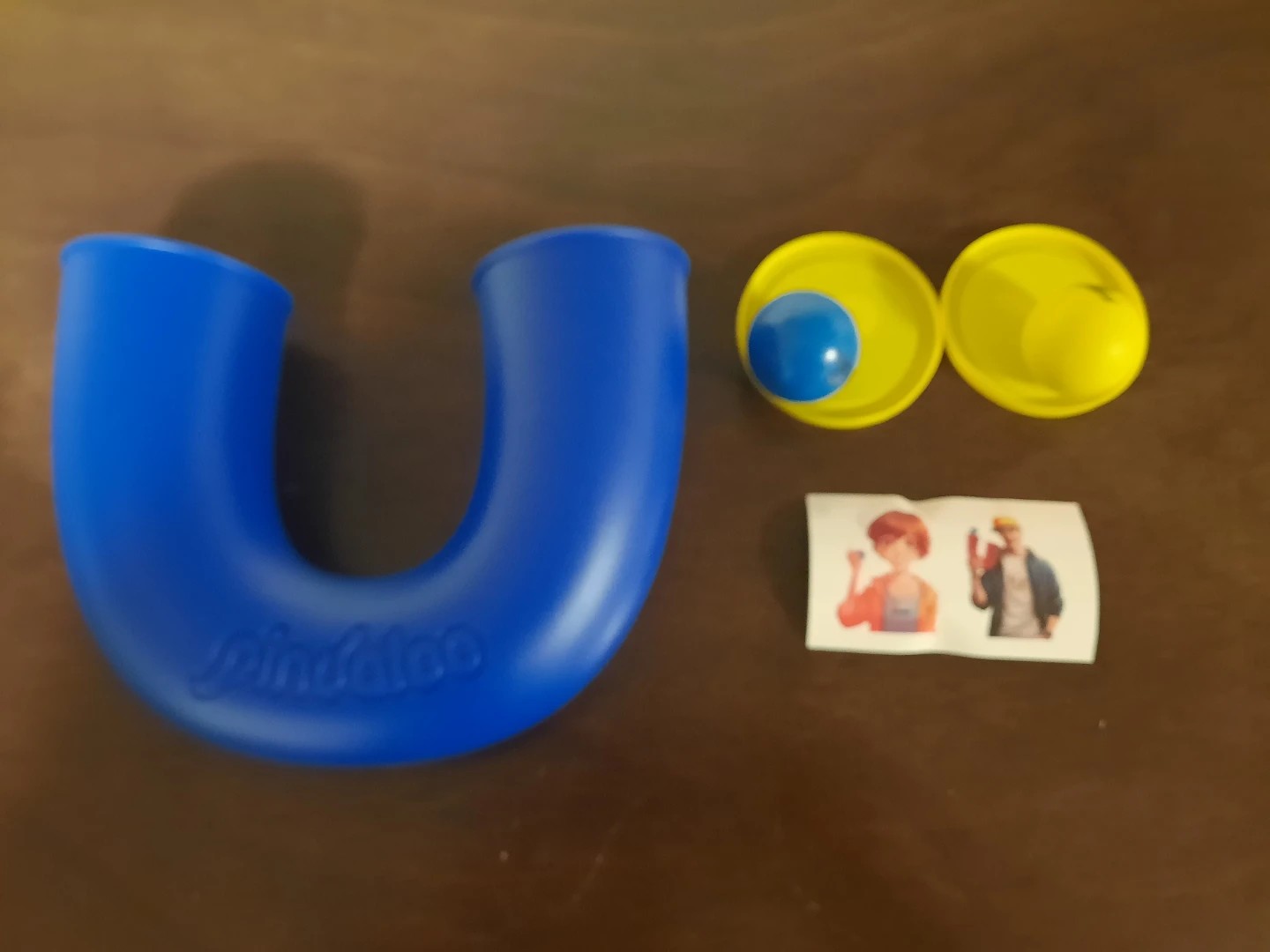 Pindaloo Juggling Skill Toy 2 Balls BLUE - photo 2