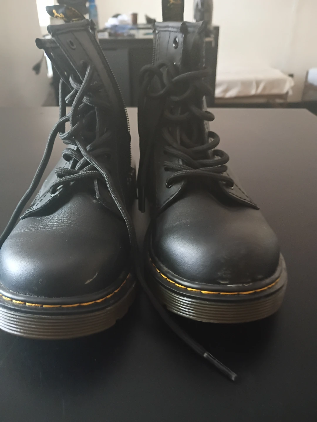 Dr. Martens Black Leather Boots - photo 2