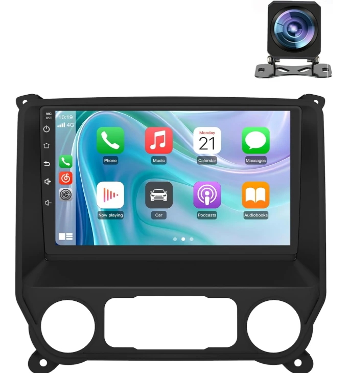 Car Radio Stereo for Chevy Silverado 2014-2019