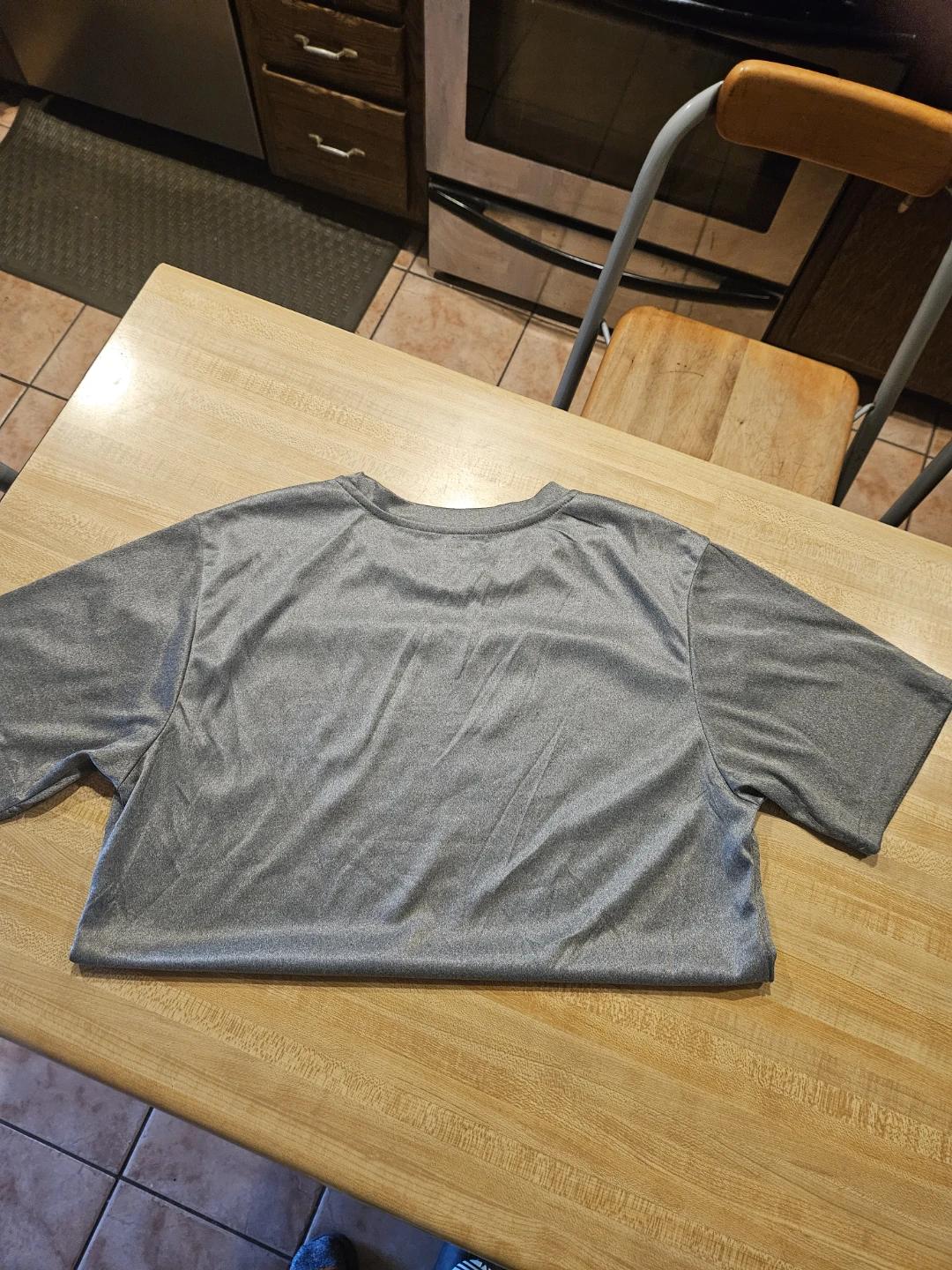 Magnatek Cool Wear Men's Grey Polyester T-Shirt - Size M - photo 4