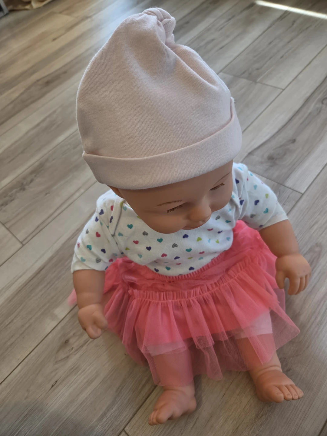 Baby Doll with Pink Tutu Skirt 20" - photo 3