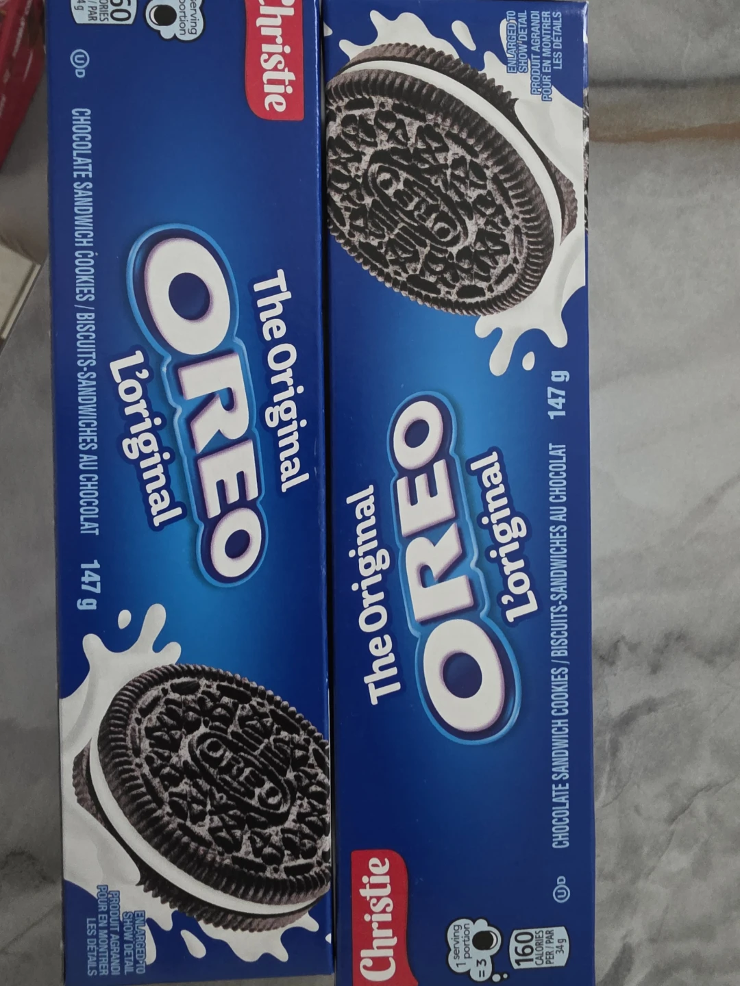 Oreo The Original Chocolate Sandwich Cookies (2 x 147g) - photo 2