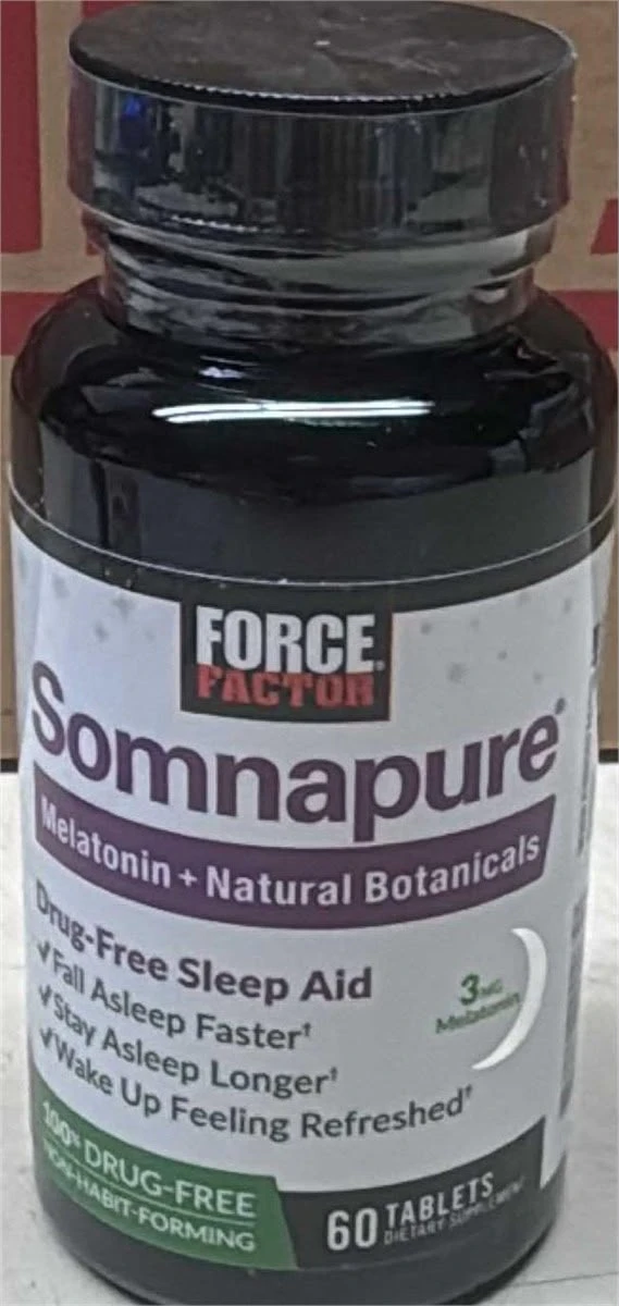 Force Factor Somnapure Melatonin + Natural Botanicals Sleep Aid - photo 3