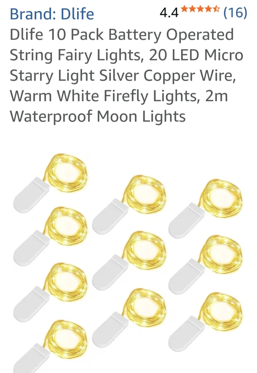Lot of 10 Brand New Leftovers Soft White Battery... - photo 3