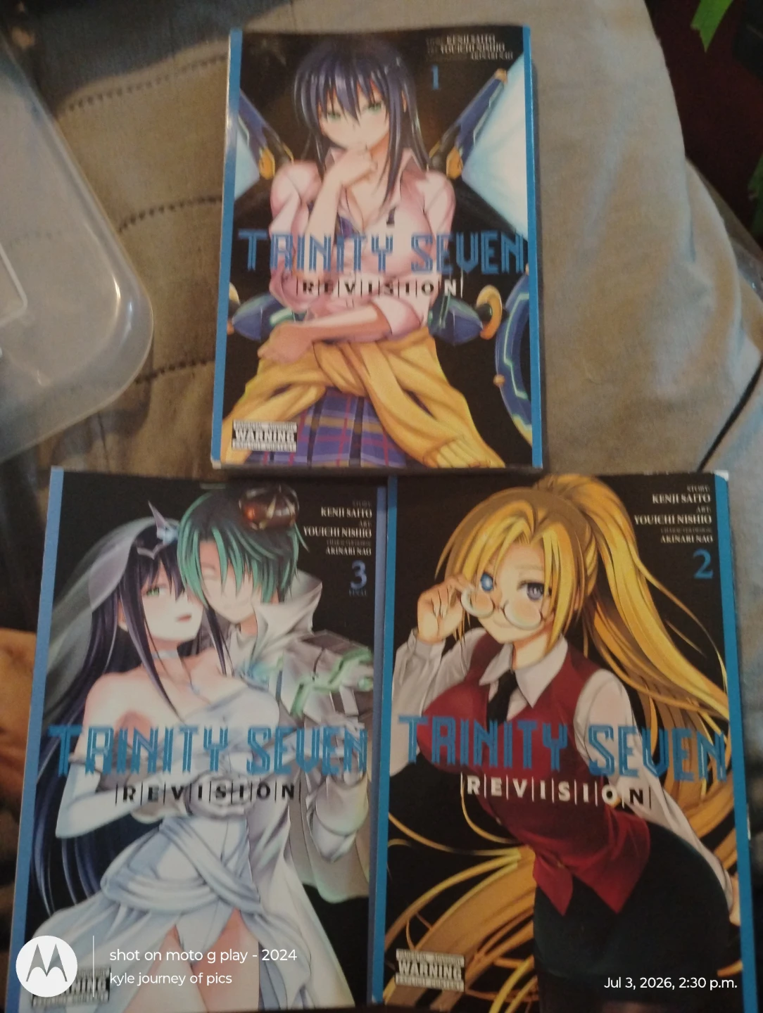 Trinity Seven Revision Volume 1 Manga - photo 4