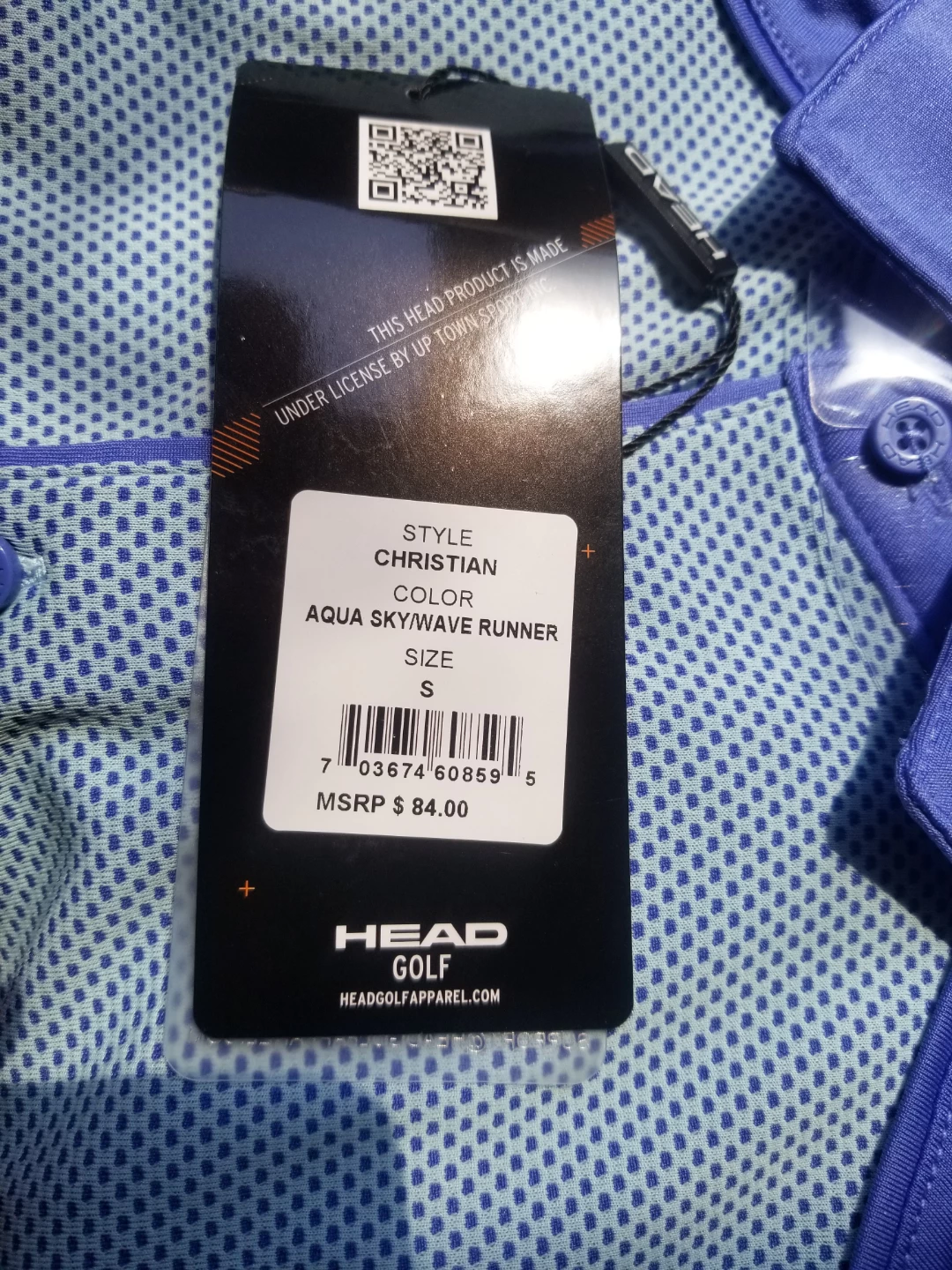 HEAD Golf Men's Performance Polo Shirt – Size S – New with Tags - photo 2