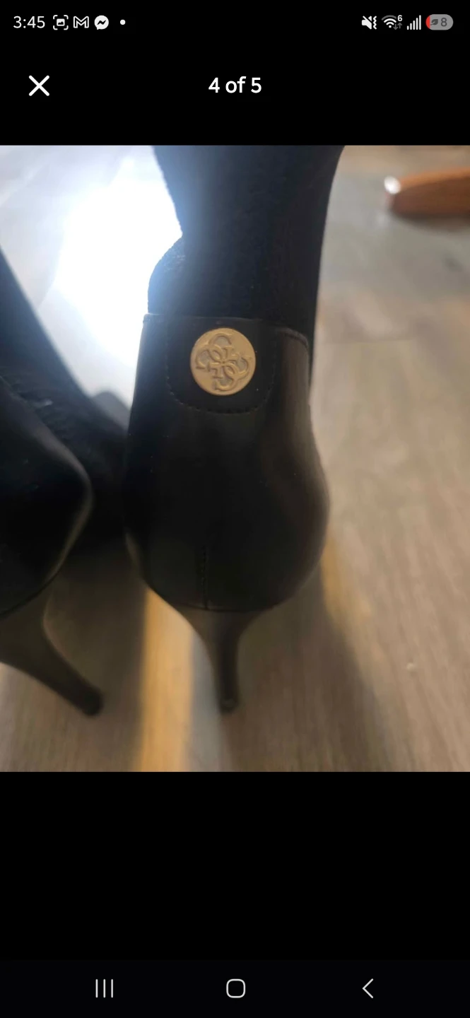 Black Guess Sock Booties - photo 4