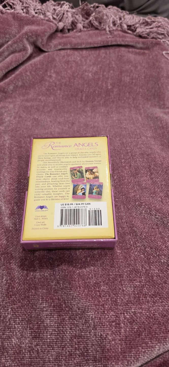 Doreen Virtue Romance Angels Oracle Cards - photo 2