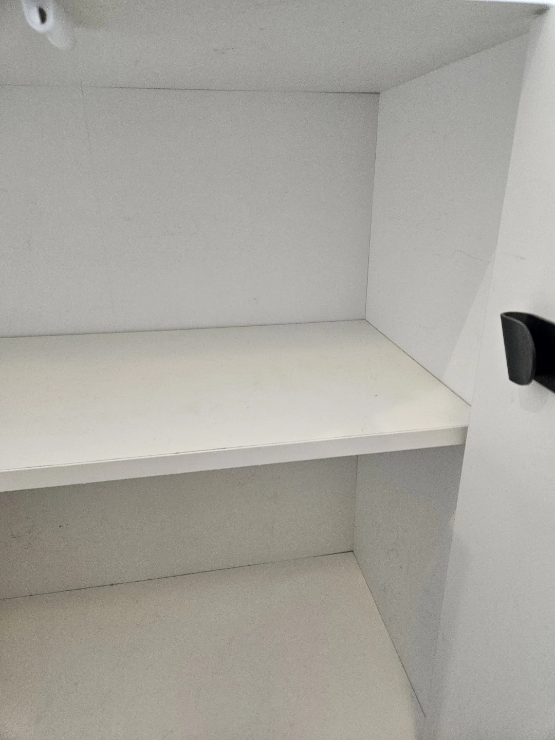 White Two-Door Storage Cabinet IKEA - photo 5