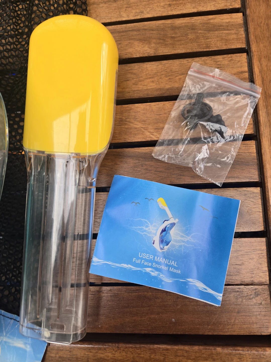 Brand new full dry snorkel mask anti fog S - photo 4