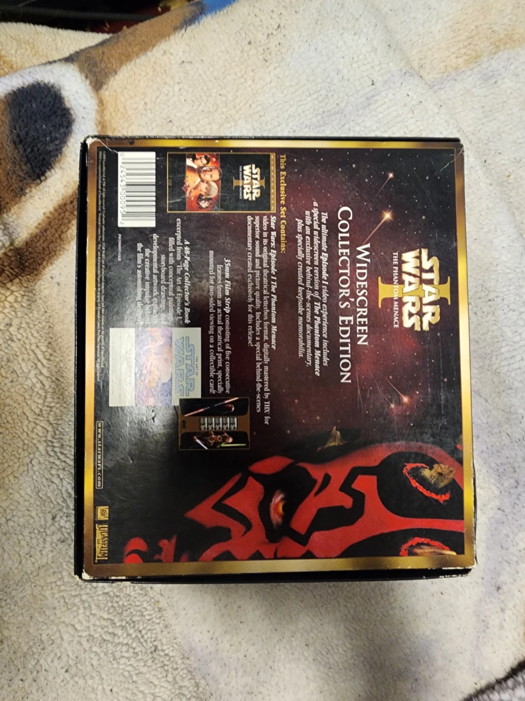 Star Wars: The Phantom Menace Widescreen Collector's Edition VHS - photo 2