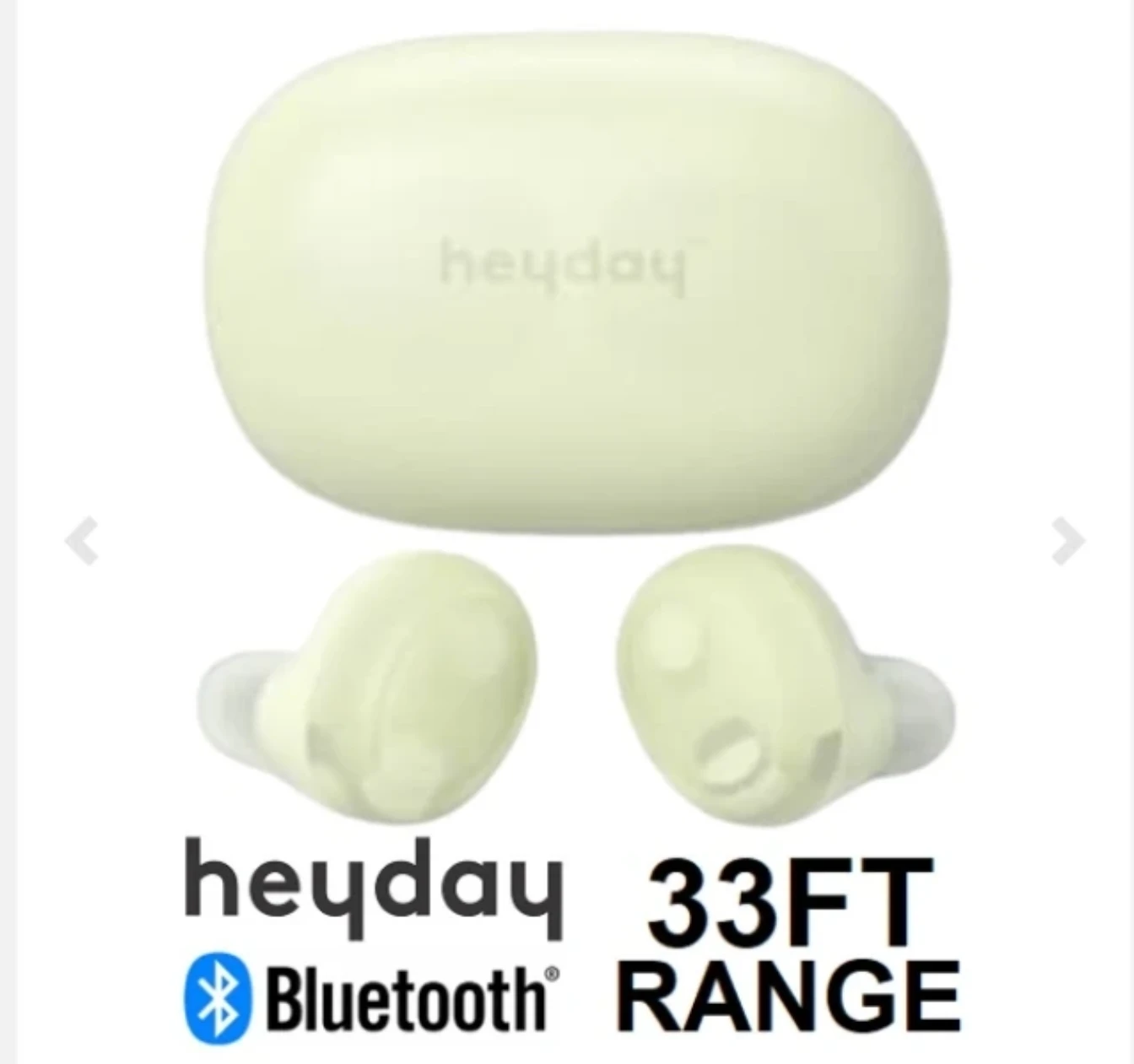 Heyday True Wireless Earbuds with Charging Case