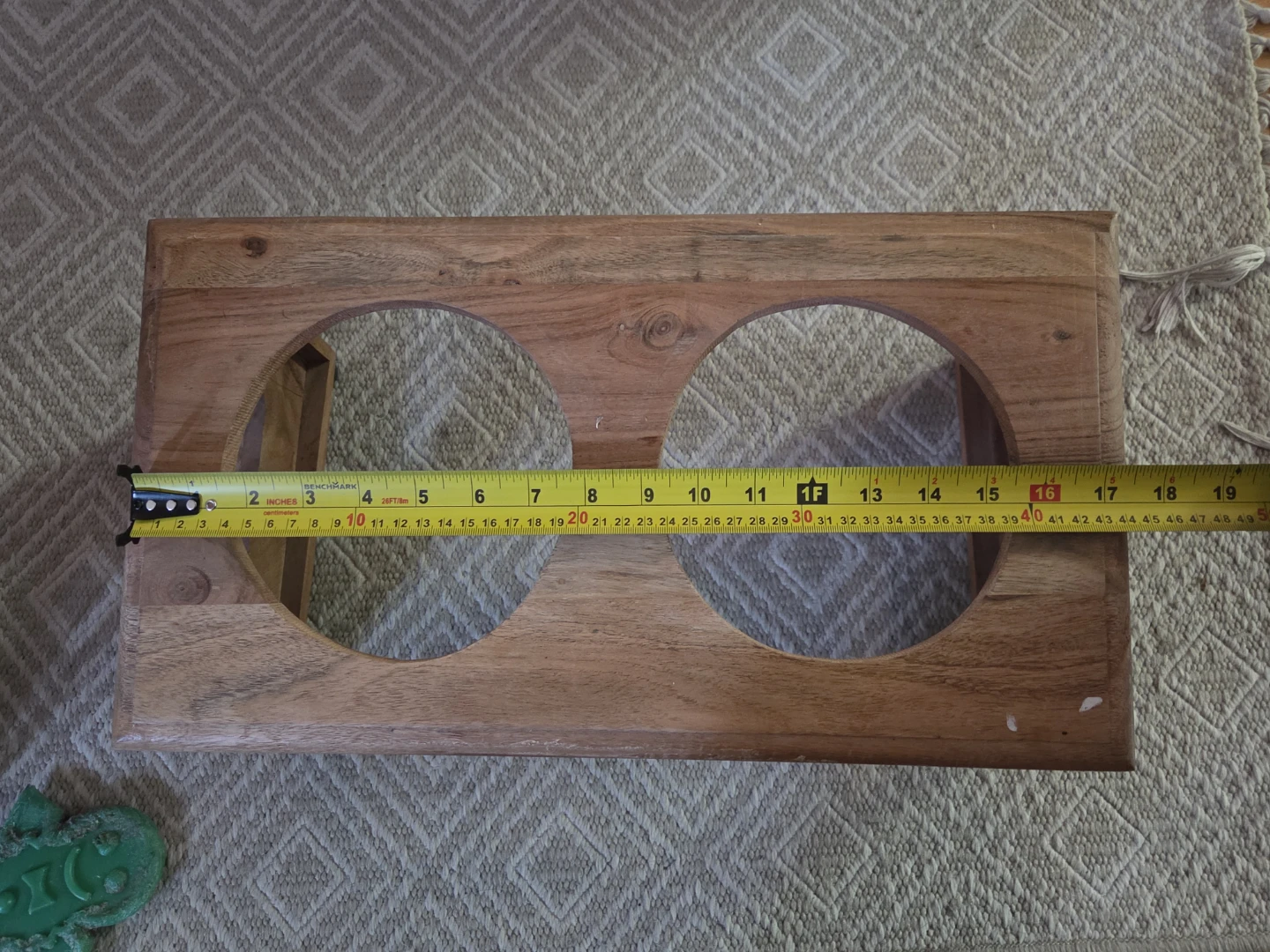 Wooden Double Pet Bowl Stand - photo 2