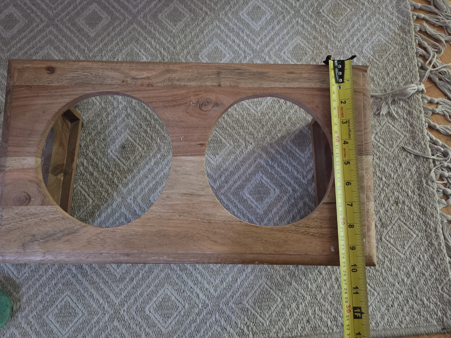 Wooden Double Pet Bowl Stand - photo 3