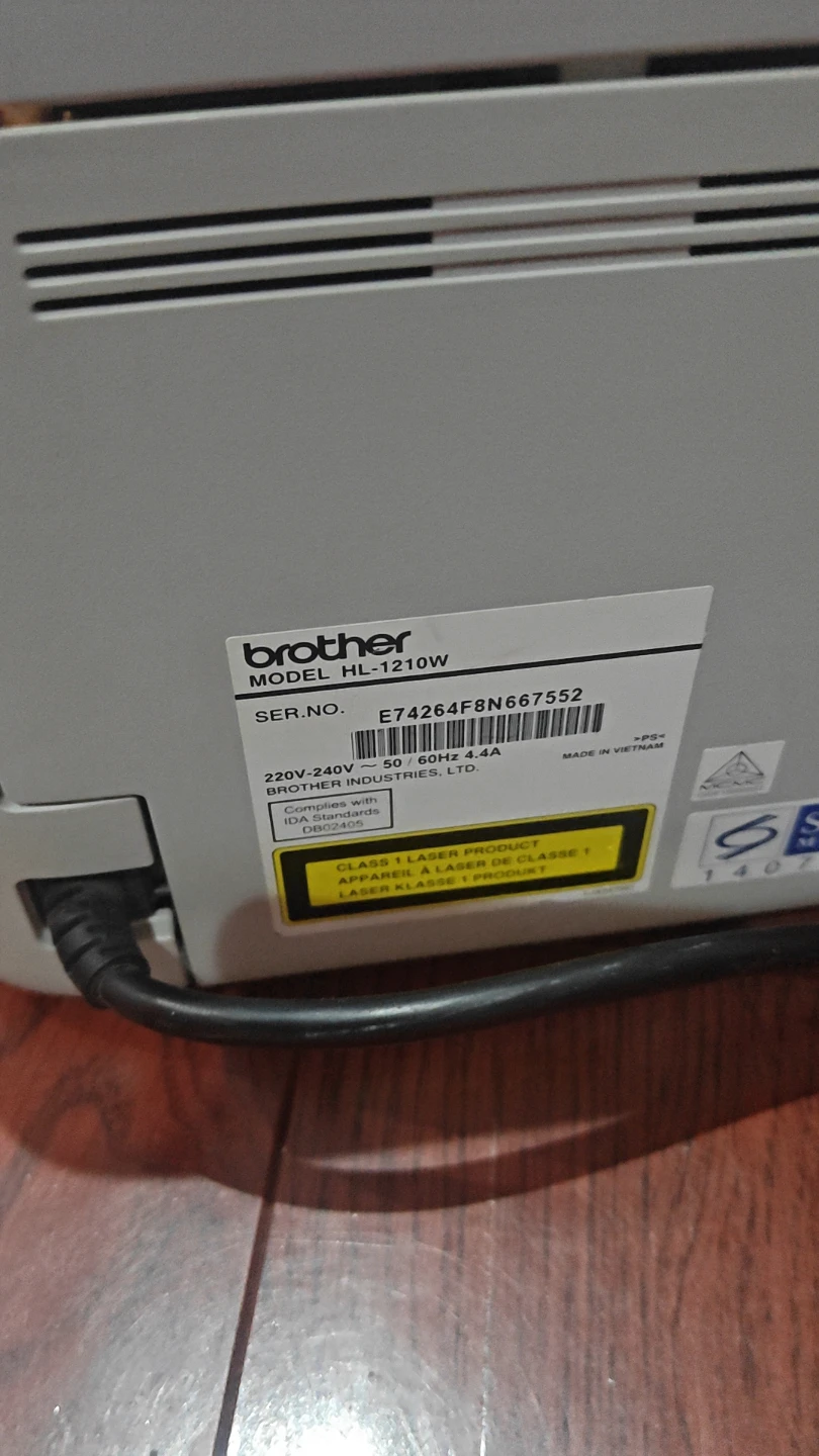 Brother HL-1210W Wireless Monochrome Laser Printer - photo 2