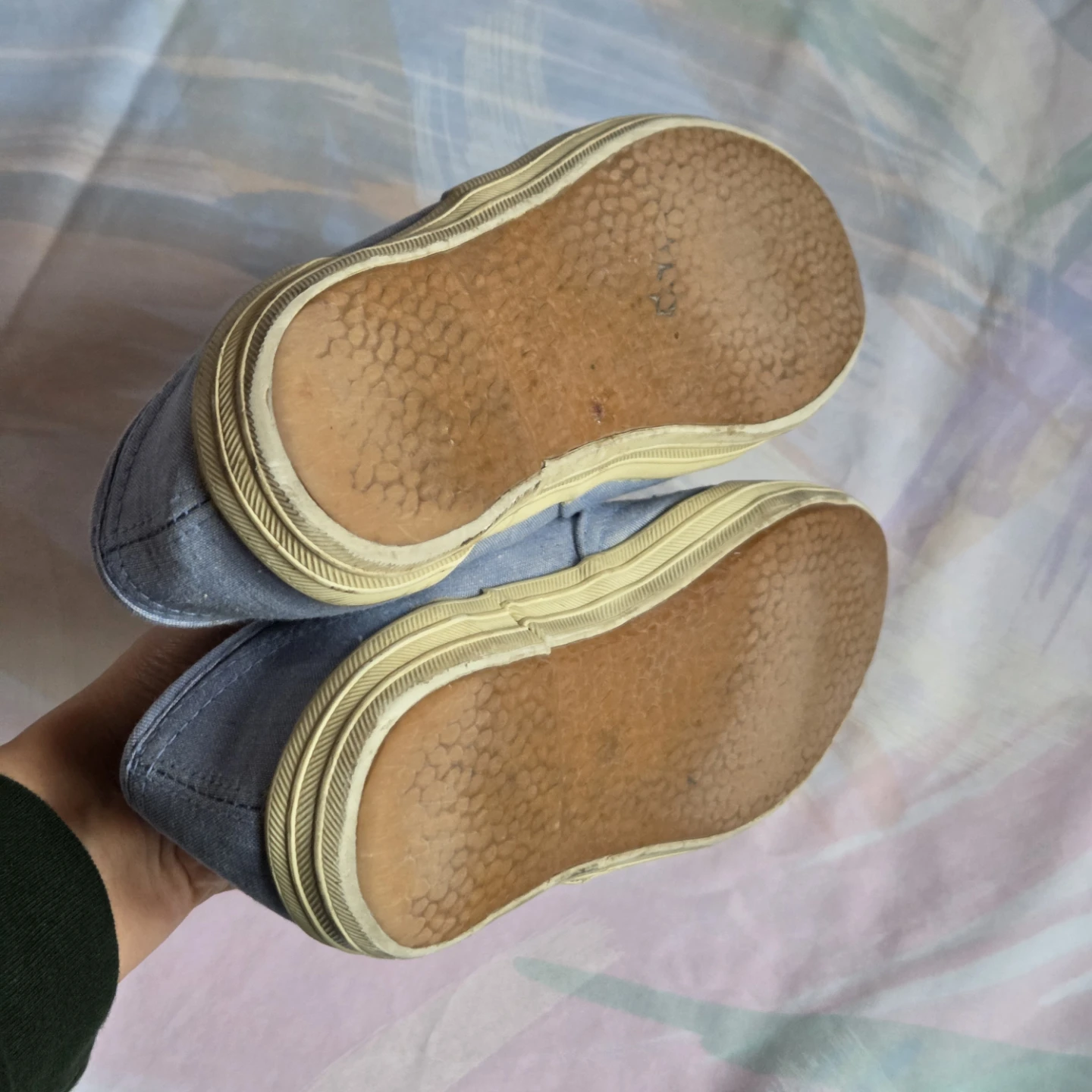Blue Canvas Sneakers - photo 3