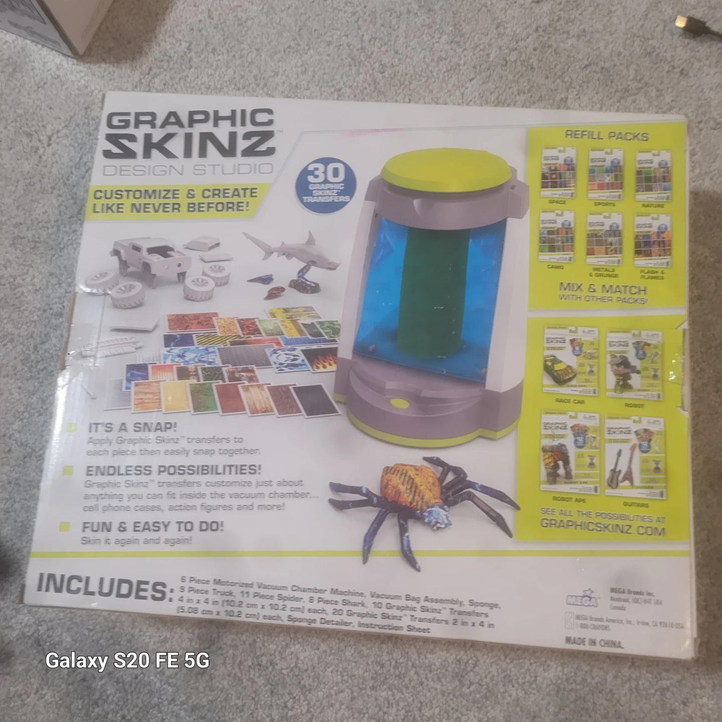 Graphic Skinz Design Studio Motorized Vacuum Chamber Toy - photo 2