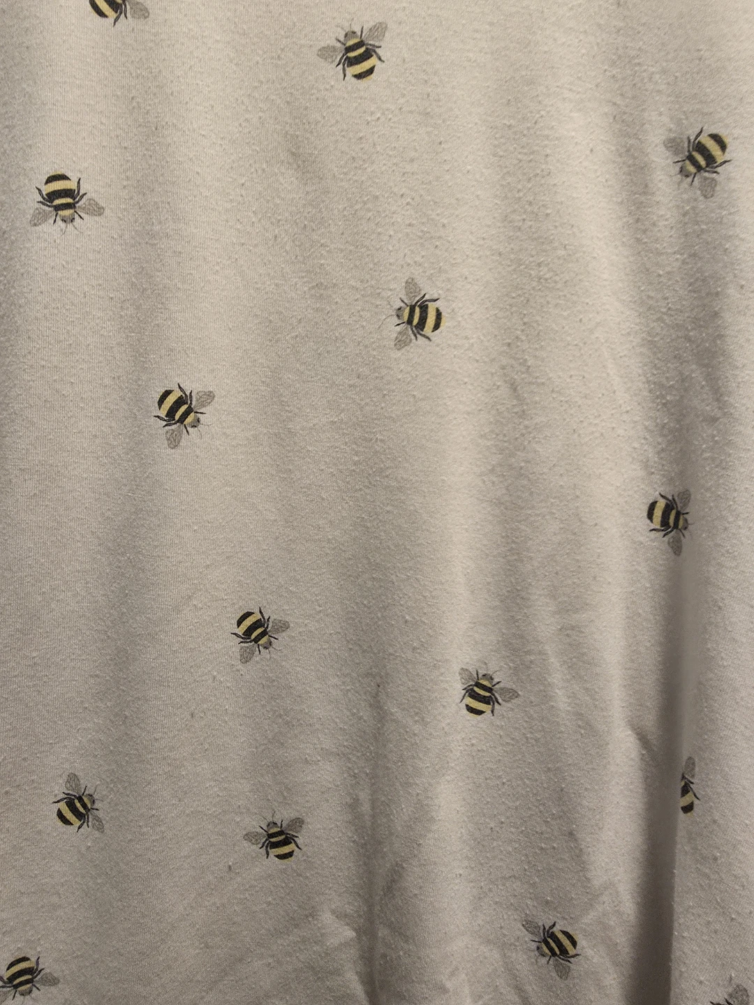 White Bee Print T-Shirt - photo 2