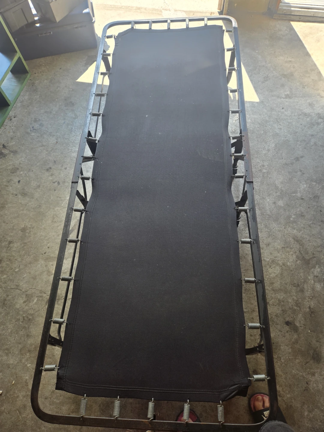Folding Cot with Springs