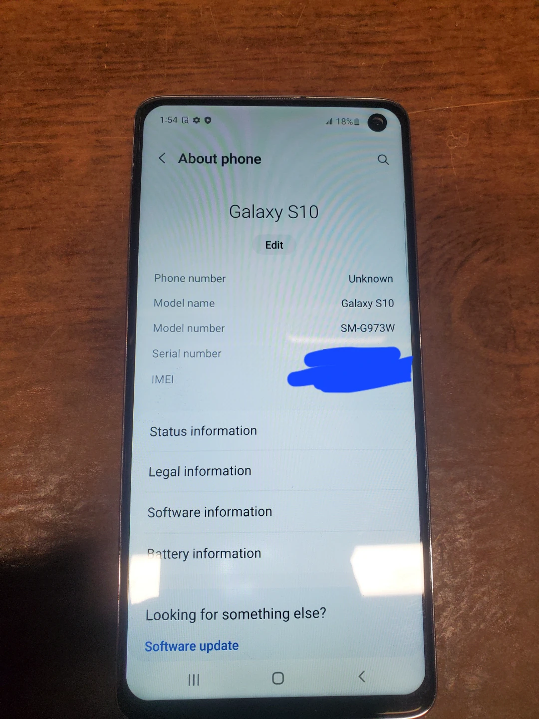 Samsung Galaxy S10 SM-G973W Smartphone - photo 3