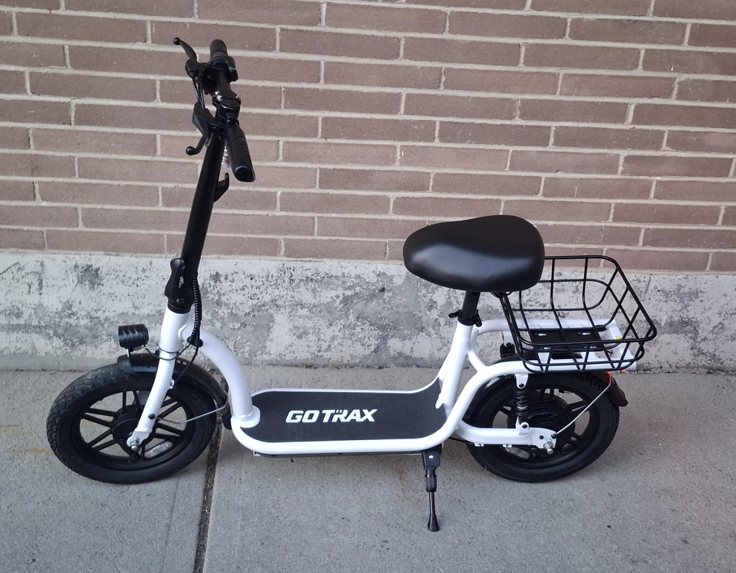 GOTRAX Electric Scooter with Seat and Basket - photo 5