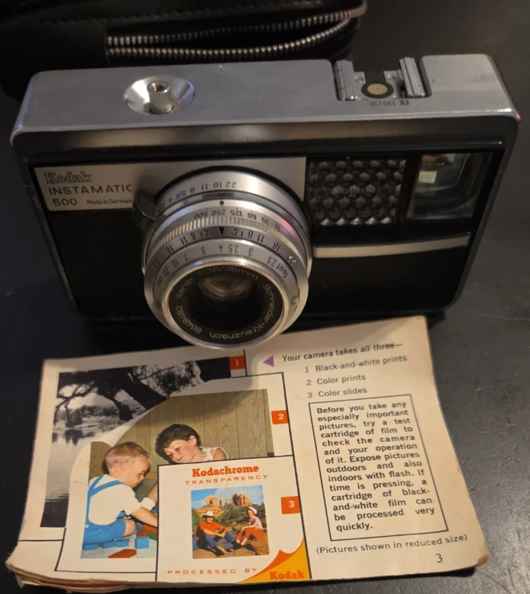 Kodak Instamatic 500 Camera - photo 4
