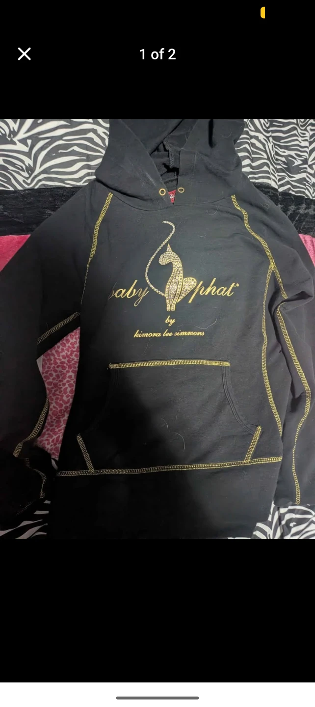 Vintage Baby Phat Black Hoodie
