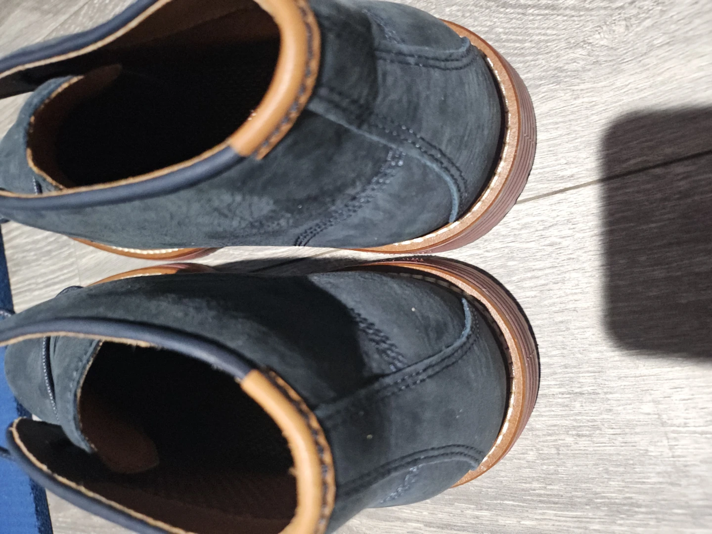 Johnston & Murphy Men's Blue Suede Chukka Boots Size 8.5 - photo 3