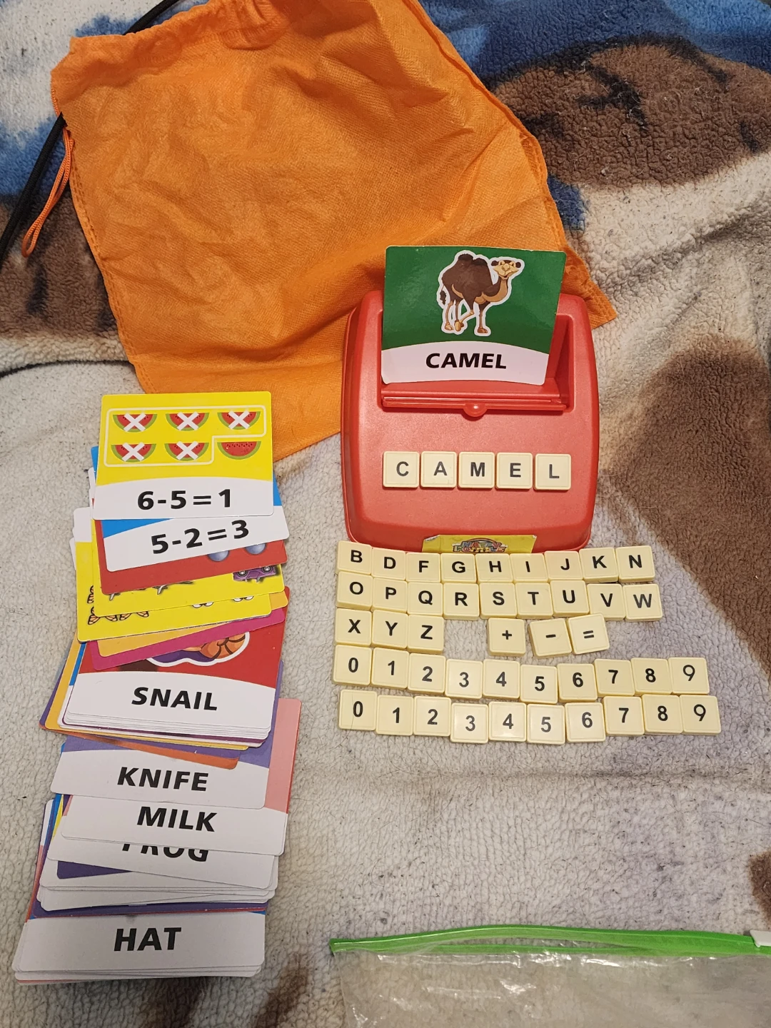 Educational Learning Game - Uppercase Flash Cards