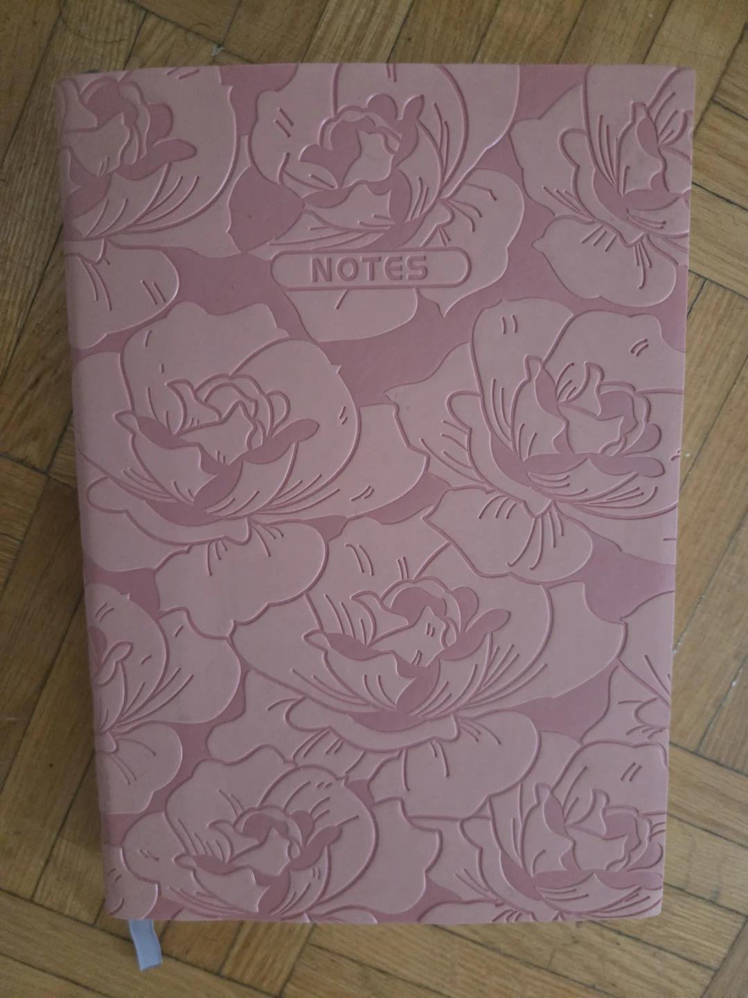 Pink Floral Notebook