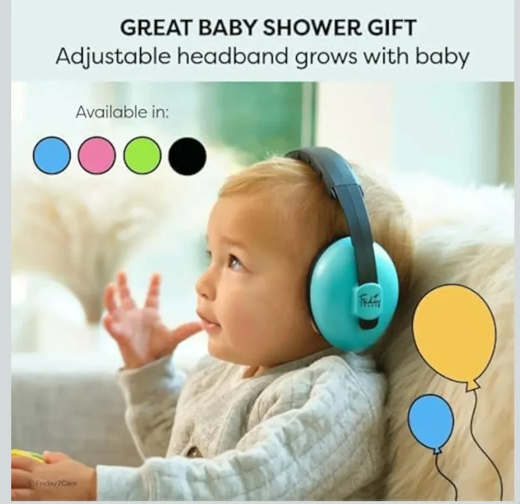 FridayBaby 7Care Baby Earmuffs - Teal - photo 5