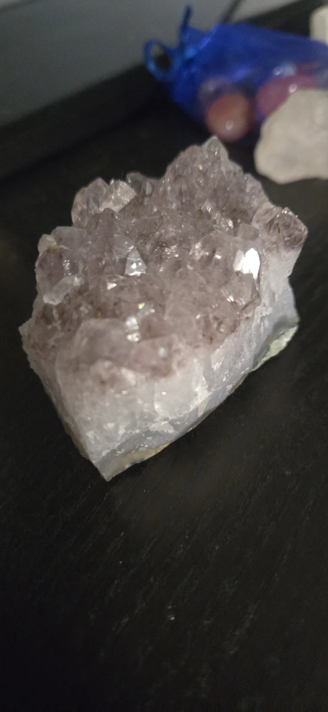Amethyst Crystal Cluster & Tumbled Stones - photo 3