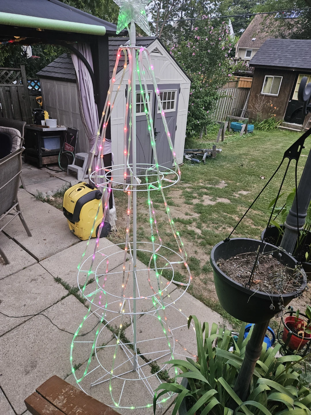 Outdoor LED Christmas Tree Light Display - photo 5