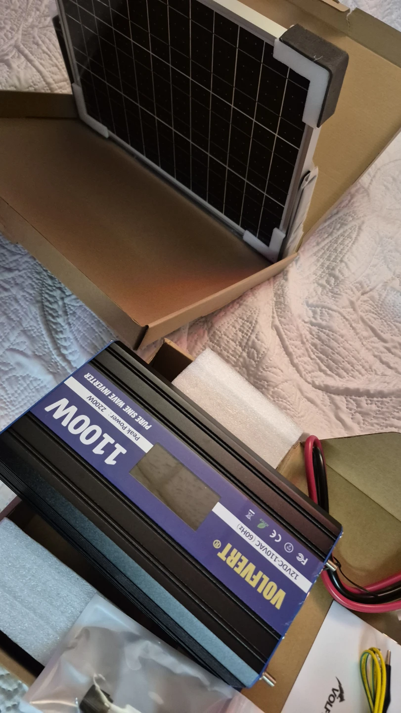 1100W Pure Sine Wave Inverter + 2 - photo 4