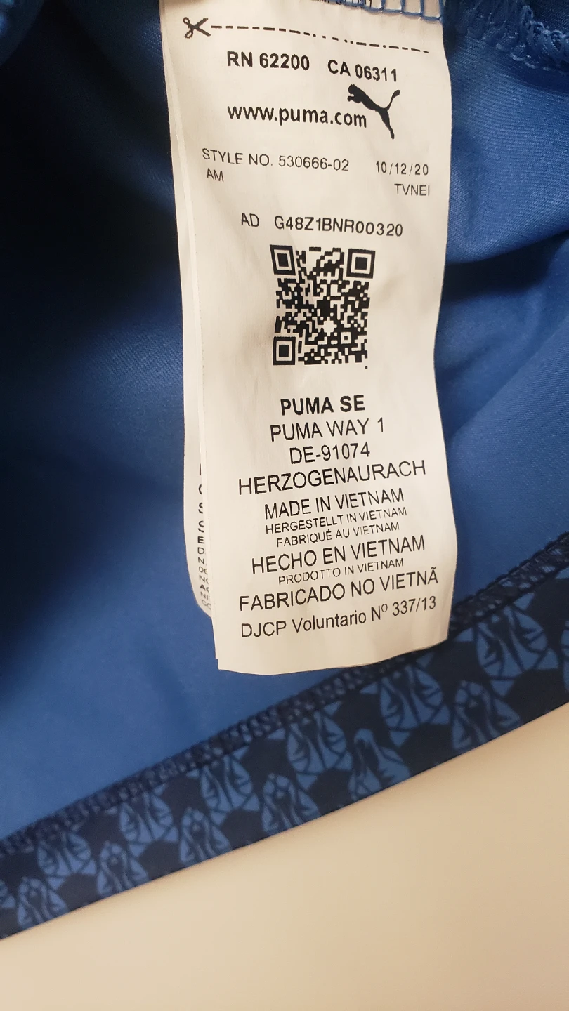 Brand new Puma Boys  Blue Golf Polo Shirt - photo 3