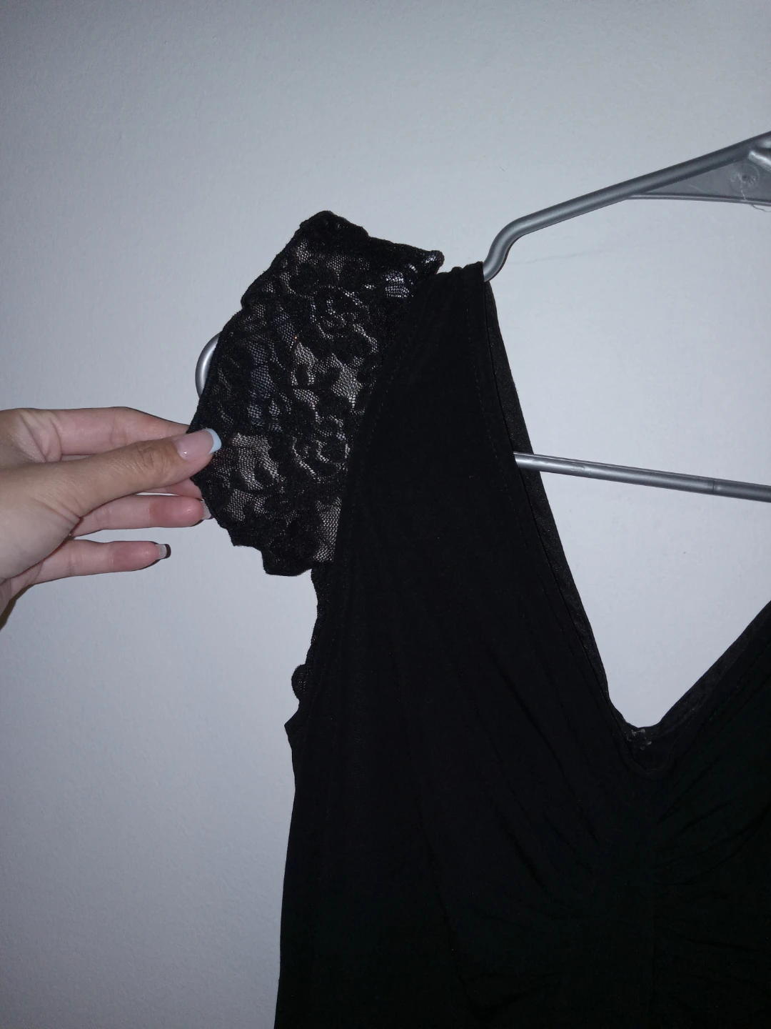JAPON ET CHINE Black Lace Dress M - photo 3