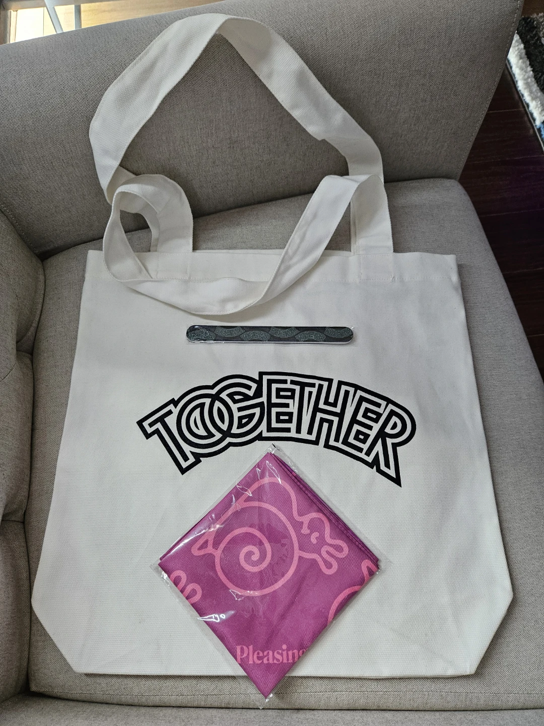 HARRY STYLES TOGETHER TOUR 2026 Tote, Pleasing Scarf, Nail File