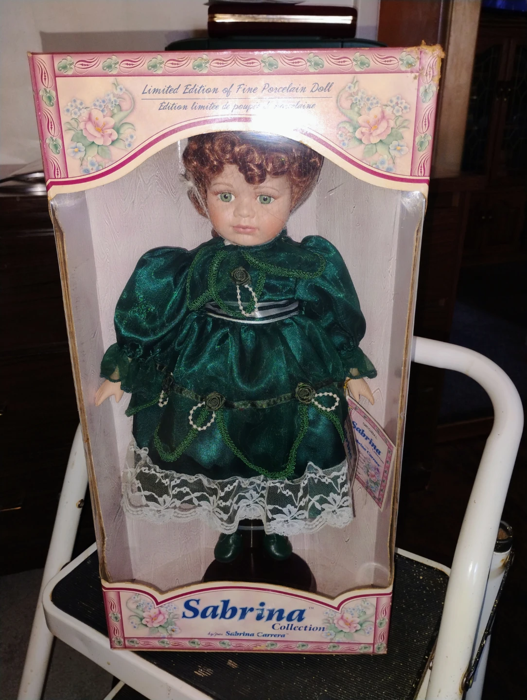 Limited Edition Porcelain Doll by Sabrina Carrera