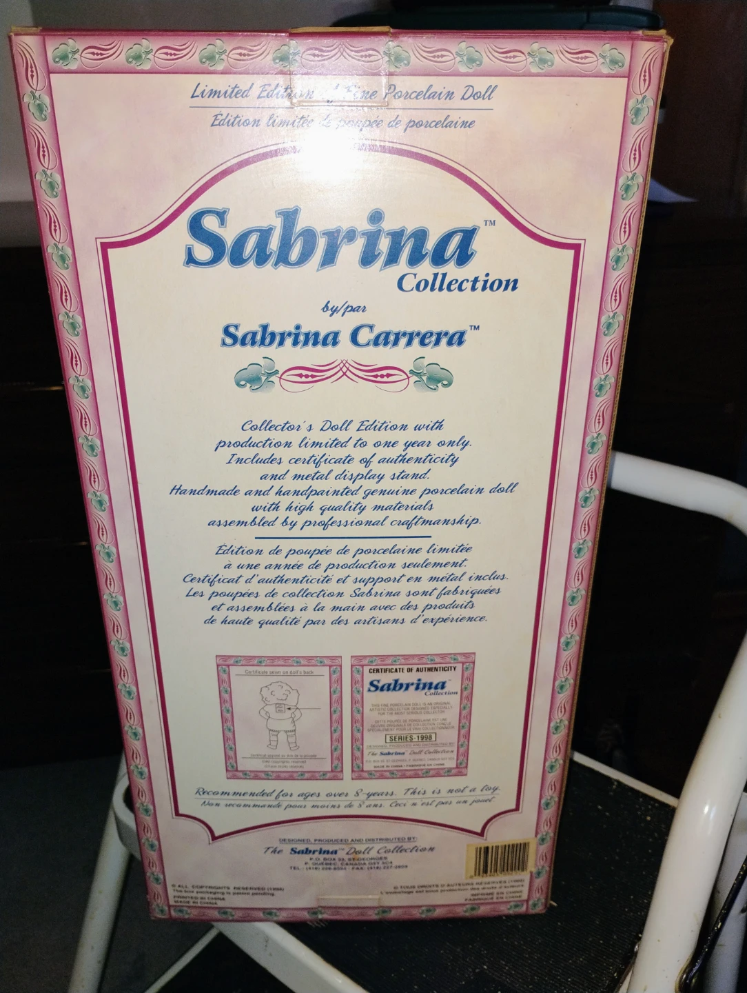 Limited Edition Porcelain Doll by Sabrina Carrera - photo 3